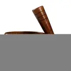 Wooden Garlic Smasher Anti Wear Vintage Mortar And Pestle Kitchen Accessories