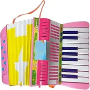 Button Accordion for Kids | Small Accordion Toy 6Bass Button Accordion | Educational Toy Preschool Lightweight Musical Instrument for Beginners & Kids