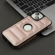 Leather Cover for iPhone 15 14 13 12 11 Pro Max X XS XR 7 8 Plus SE 2020 2022 Soft Phone Case,Rose Gold,for iPhone 14 Plus