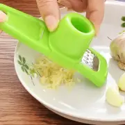 1pcs Garlic Press Crusher Chopper Mincer Ginger Tool Kitchen Peeler Hand Grater
