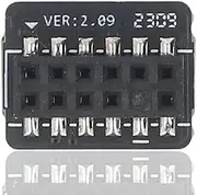 TPM 2.0 Encryption Security Module, SPI 12Pin Security Module for A520, B550, WRX80, X570S, B650, TPM SecurityModule for Motherboard