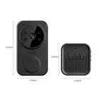 Wireless Video Doorbell Camera 480P Screen Shot APP Control 2 Way Intercom W Fit