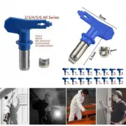 17pcs Blue Airless Spray Gun Tip Nozzle 2/3/4/5/6 Series Gun Paint Sprayer Parts