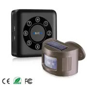 2000ft Range BLUEbits Solar PIR Motion Sensor Home Security Driveway Alarm