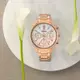 SEIKO精工 LUKIA 海芋設計 太陽能計時精緻腕錶 玫瑰金 SSC918J1/V175-0FC0P (SK034)