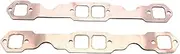 NPKNGZTATW 2 Pieces SBC Copper Header Exhaust Gasket Exhaust for Chevy 283 327 350 383 400 Gaskets
