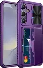 For Samsung Galaxy S24+/Plus Case with Slide Camera Cover and Shockproof Cover