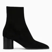 [Ferragamo] Pampero 60 black ankle boot 9,5 US Black