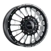 Weld W12108292890 for W121 20X8.25 Scorch Front 8X200 ET108 BS8.90 Gloss Black M