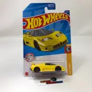 '94 Bugatti EB110 SS #65 * Yellow * 2022 Hot Wheels * AF19