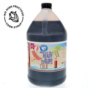 Hypothermias COLA Flavor Syrup Snow Cone machine Shaved Ice Syrup GALLON