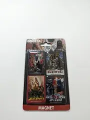 Godzilla Poster Fridge Magnet Japan Set NEW