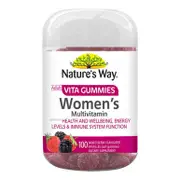 Nature's Way Adult Vita Gummies Women's Multivitamin, Vitamin C, 100 Gummies