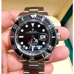 勞力士 126600 海使 ROLEX MK2 皇冠 SEA-DWELLER 五十週年 單紅 非 126660 M