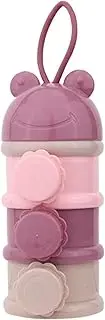 Powder Formula Travel Container - 3 Layer Candy Storage Tank | Baby Milk Powder Dispenser | Portable Milk Powder Formula Dispenser Container | Powder Formula Travel Container | Baby Supplies for Trav