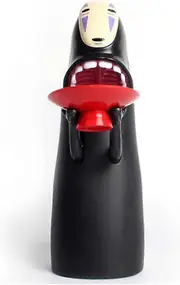 Lertenys Awesome Faceless Man Piggy Bank with Sound Effects, Flexible Movement and Automatic Coin Swallowing