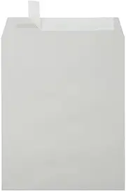 8 1/2 x 10 1/2 Open End Envelopes - 28lb. Gray Kraft (50 Qty.)