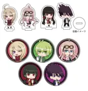 Danganronpa V3 Mini Chara Acrylic Stand Dangan Ronpa Minikyara Cafe Can Badge