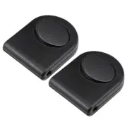 Inline Foot Pedal Push Lamp Switch,Step Button Light Control ON/Off Black 2 PC