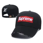 SUPREME LV 可調節嘻哈帽子帽子 SNAPBACK 經典棒球帽透氣時尚中性刺繡可調節回彈太陽帽