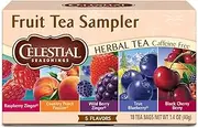 Celestial Seasonings Fruit Tea Sampler with 5 Flavours 18 Teabags