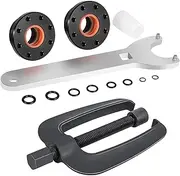 HC5345 Seal Kit Fit for Seastar Front Mount Hydraulic Steering Cylinder Seal Kit #HS5157 & Steering Support Bracket Puller