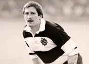 Ray Giles of Aberavon Rugby Club and the Barbarians in action dur - Old Photo