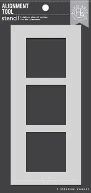 Hero Arts Alignment Tool Slimline Stencil