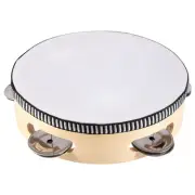 6 Inches Early Education Teaching Aids Hand Tambourine Children Percussion2303