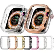 For iPhone Watch Series 10 42mm/46mm Hard PC Protective Cover Frame Bumper Case