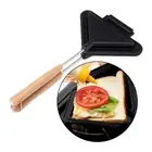 Double Sided Sandwich Baking Pan Waffle Maker Pan for Pancakes Bread Muffins