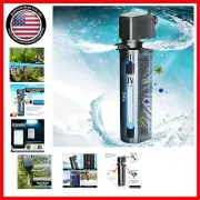 Compact Fish Tank Filter for 75-200 Gallons - Odor-Free with Seperate UV Control