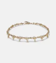 [Ananya] Ananya 18kt gold choker with diamonds One Size gold