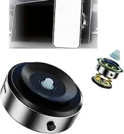 Magnetic Car Suction Cup Holder, Portable Magnetic Phone Holder, Magnetic Suction Cup, Suction Cup Phone Mount, Phone Holders for Your Car (Silver)
