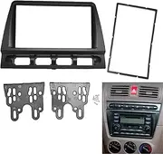TRYOBE Car Stereo Fascia,Fit For KIA, Picanto 2004-2008 DVD Radio Frame Plate Adapter Mounting Dash Bezel Trim Kit Stereo control panel