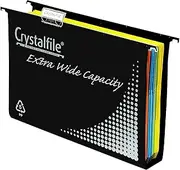 CRYSTALFILE(R) 111906 Suspension File Extra Wide, 50MM BX10