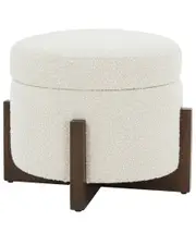 Safavieh Couture Danylyn Boucle Storage Ottoman