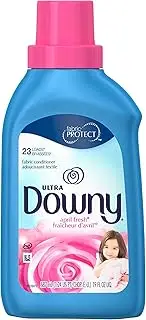 Downy Ultra April Fresh Liquid Fabric Softener 23 Loads 19 Fl Oz (Pack of 3) (packaging may vary)