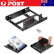 2.5 Inch To 3.5 Inch SSD HDD Adapter Rack Solid State Drive SSD Mounting Bracket