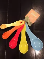 Eco Smart Purelast Measuring Spoons Set Colorful