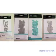 Kaisercraft Decorative Die Texture Hessian Honeycomb Lattice Map of Australia