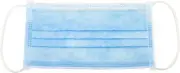 Dynarex 2201 Procedure Face Mask with Ear Loop Blue (3 Boxes of 50)