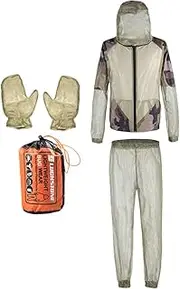 Bee Suit with Mesh Insect Barrier Breathable and Sturdy Outdoor Clothing for Camping