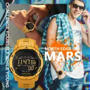 Outdoor Sports Watch Men Military Sports Fitness Waterproof Pedometer Calories