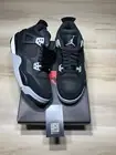 Size 5y - Jordan 4 Retro SE Mid Black Canvas (GS)