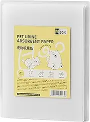Pee Pads, Dog Pee Pad, Dog Absorbent Pads, Non Woven Puppy Trainer, 50 Sheets Mat, Super Absorbent Layers, Convenient and Easy Disposal Potty Training Pad 40x30cm for Pets