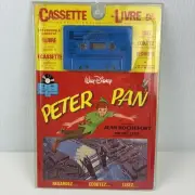 Walt Disney's Peter Pan Read Along Book and Cassette Tape Sealed French