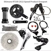SHIMANO 105 R7100 R7120 50/34T 165MM 36T DISC MECHANICAL GROUPSET 2X12-SPEED
