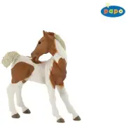 NEW PAPO 51096 Pinto Foal - Horse Equine Model - RETIRED