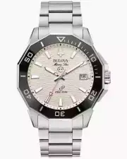 Bulova Marine Star Precisionist Sport White Dial Men's Watch 96B426